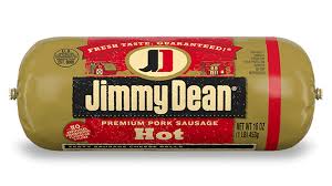 hot premium pork sausage jimmy dean
