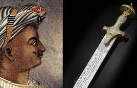 Tipu sultans gold sword auctioned