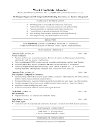 Sample Resume Format For Civil Engineer Fresher Create Perfect Resume  Example Resume And Cover Letter Sample