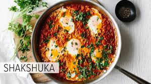 Middle eastern cuisine includes a huge variety of foods, but the common thread is the vibrant spices and herbs that help to create dishes with deep and like many of the other middle eastern foods, the spelling of this succulent eggplant dip has a million variations. Best Shakshuka Recipe Easy Traditional Downshiftology