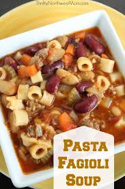 It's like an italian version of chili. Pasta Fagioli Soup Recipe Copycat Olive Garden Recipe