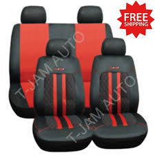 Car Seat Covers Set Universal Black
