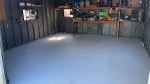 epoxy coating my garage floor was hard