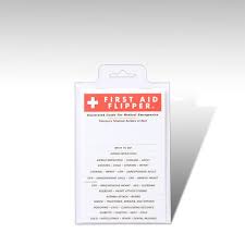 First Aid Flip Chart Tabbed Pocket Guide