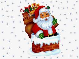 Ilustración de dibujos animados de navidad de santa claus. Gifs Y Fondos Pazenlatormenta Fondos De Pantalla De Navidad Dibujos Animados Navidenos Navidad Disney Siluetas De Navidad