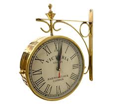 8 Inch Double Sided Wall Clock