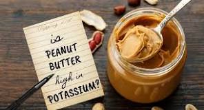 Does peanut butter have high-potassium?