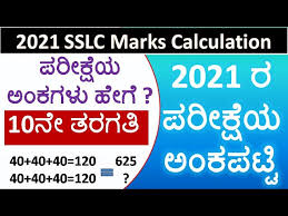 how was 2021 sslc marks card 10th