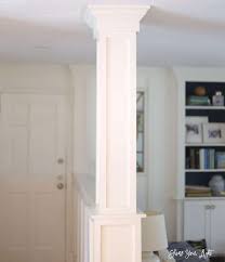 Half Wall Column Remodel Shine Your
