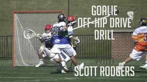 goalie drill with scott rodgers