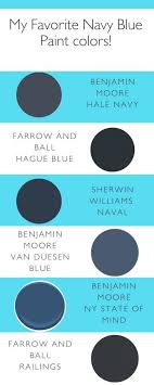 Favorite Navy Blue Paint Color