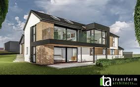 Contemporary Extension With First Floor Balcony In Aluminium