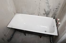 No Concrete Under Bathtub Here S What