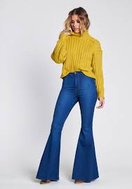 Vibrant Flare Jeans