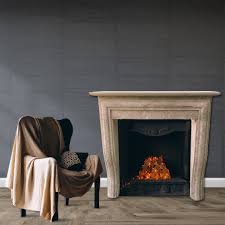 Travertine Classic Fireplace Piatra