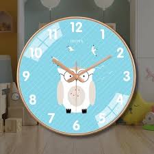 Starwork Kids Wall Clock For Kids Room