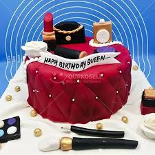makeup themed cake 2 pound your