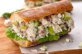 a famous chicken salad sandwich