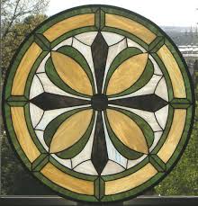 Stained Glass Window Panelgeometric