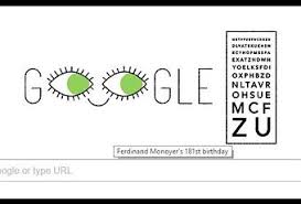 Today Google Celebrates Birthday Of Ferdinand Monoyer With A