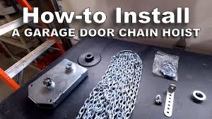 how to install a fehr garage door chain