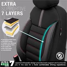 Premium Lacoste Leather Car Seat Covers