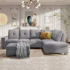 Seater Reversible Sectional Sofa