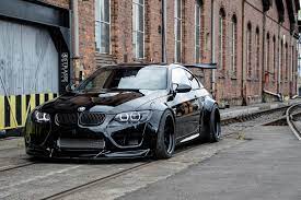 mean all black bmw 3 series customized