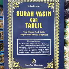 Maka apakah mereka tidak memikirkan ? Jual Buku Besar Surat Yasin Dan Tahlil Transliterasi Latin Terjemahan Kota Bekasi Adien Bookshop Tokopedia