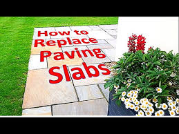 How To Replace Damaged Paving Slabs