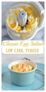 pureed clic egg salad bariatric bits