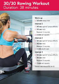 rower workouts for weight loss