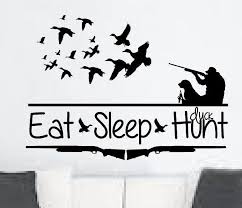 Eat Sleep Duck Hunt Hunters Wall Art
