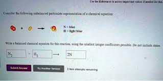 balanced chemical equation