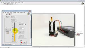 ni myrio servo demo labview project