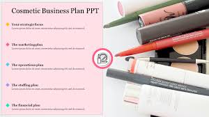 cosmetic business plan ppt template