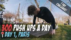 Day1 300 Push Ups A Day For 7 Days Mens Health 300 Pushups Challenge 2017 See What Happens