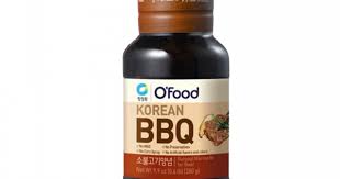 korean bbq sauce and marinade beef