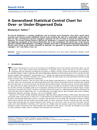 Pdf A Generalized Statistical Control Chart For Over Or