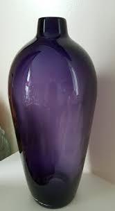 Purple Murano Vintage Heavy Thick Glass