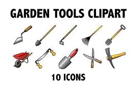 Garden Tools Clipart Printable