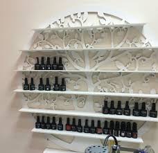 nail polish wall rack shelf holder
