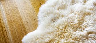 how to clean a sheepskin rug
