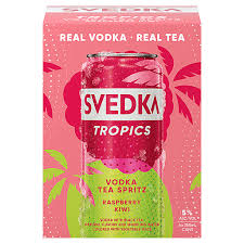 svedka vodka tea spritz raspberry kiwi