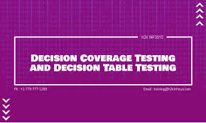 decision coverage testing and decision