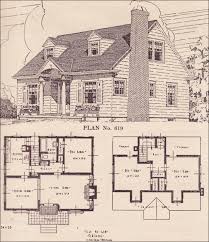 Colonial Revival Cape Cod House Plans