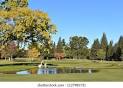 Autumn Alexandra Golf Course Central Otago Stock Photo 1127985731 ...