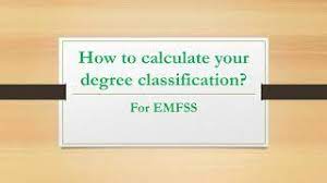 calculate your degree clification