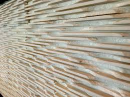 Textured Wood Wall Treatments