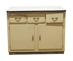 vintage kitchen metal top cabinet with